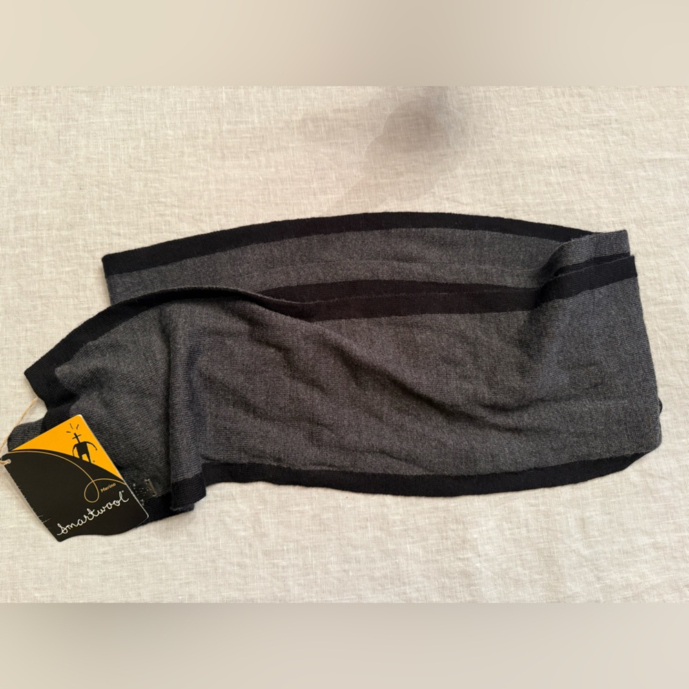 Smartwool Gray/Black Scarf